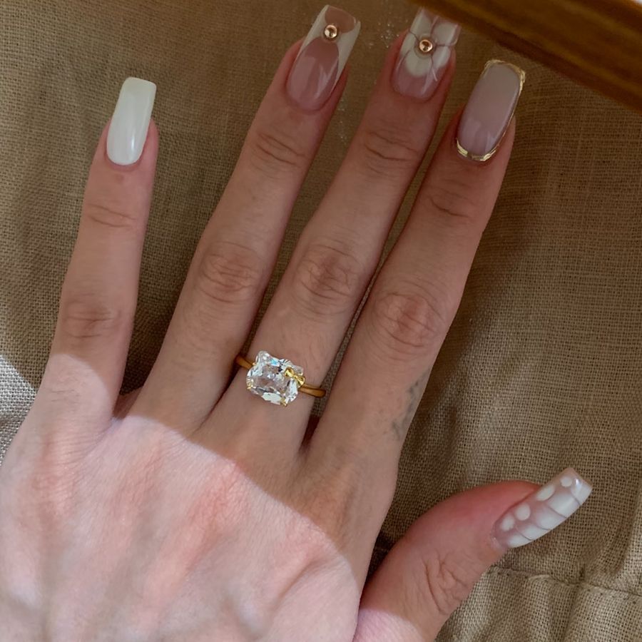 Cat Bow Ring and Earrings