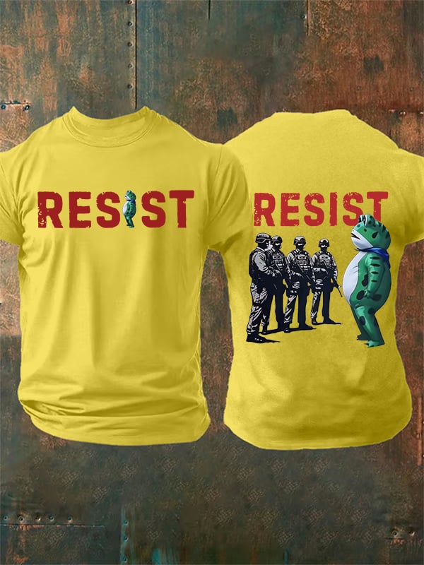 Men's Portland Frog Resist Print T-shirt