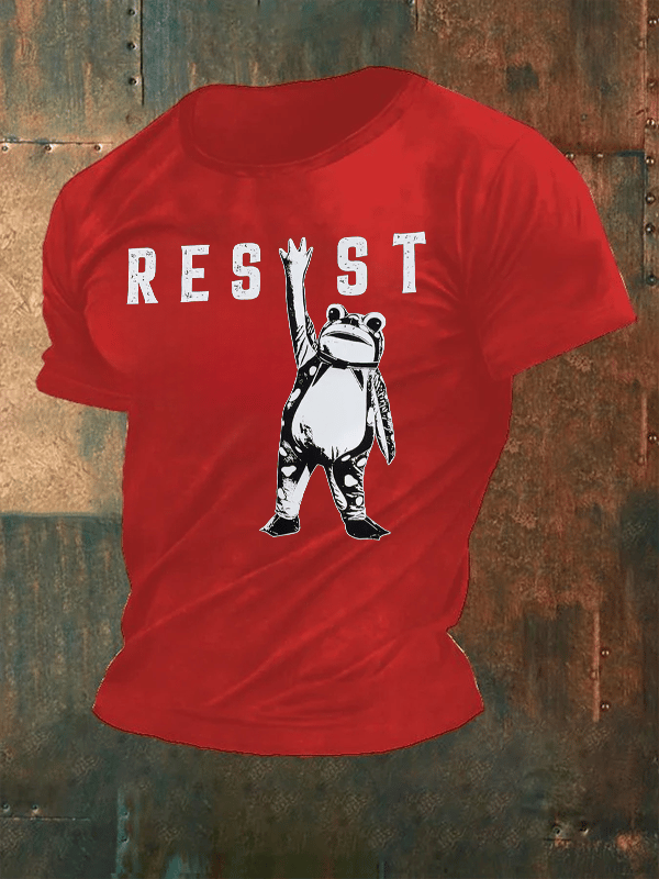 Men's Portland Frog Resist print T-Shirt