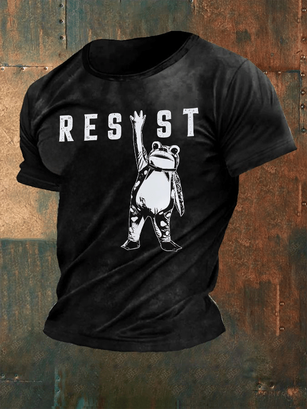 Men's Portland Frog Resist print T-Shirt