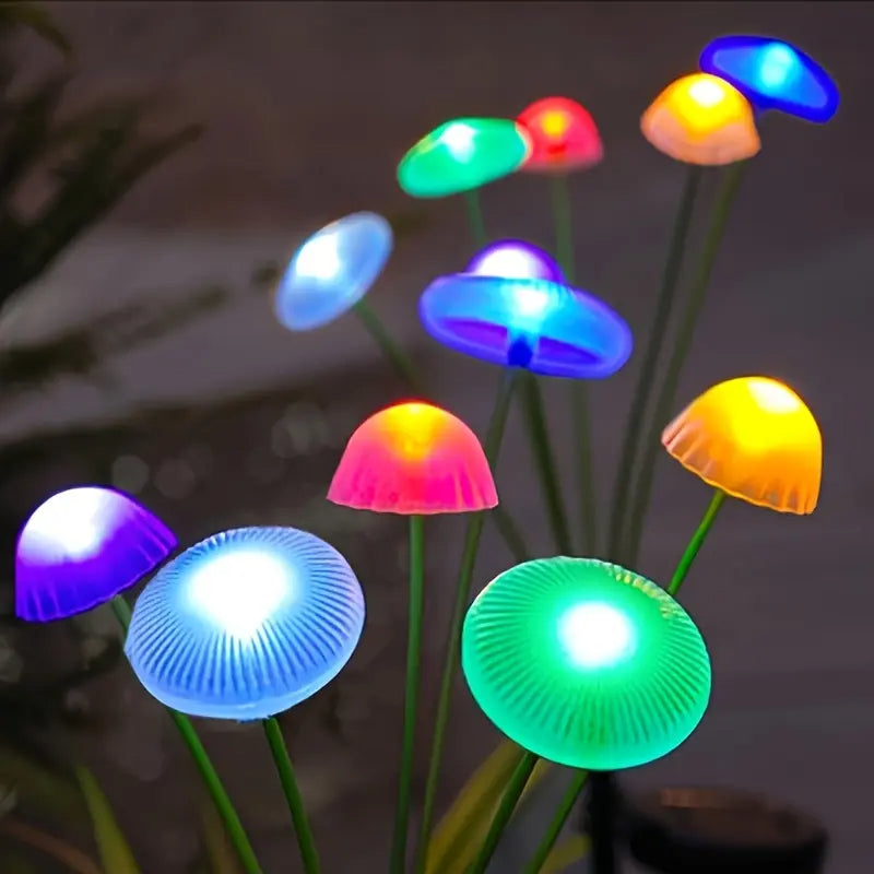 Solar Garden Lights - Swaying Outdoor Fairy Lights (Waterproof)