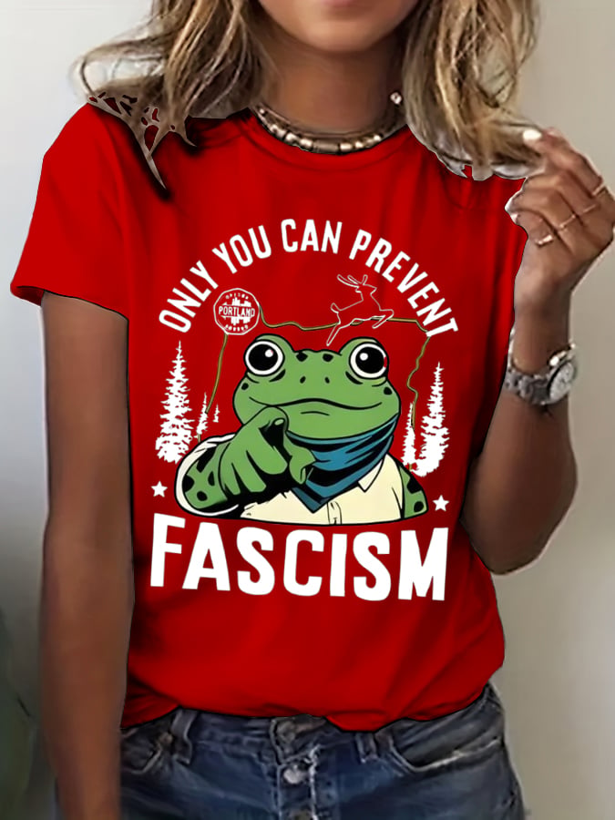 Women's FDT Print Crew Neck T-Shirt