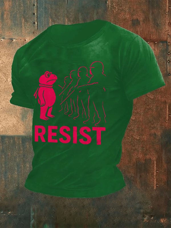 Men's Portland Frog resist Print T-Shirt