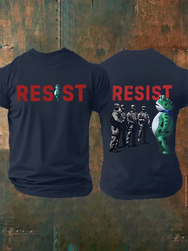 Men's Portland Frog Resist Print T-shirt