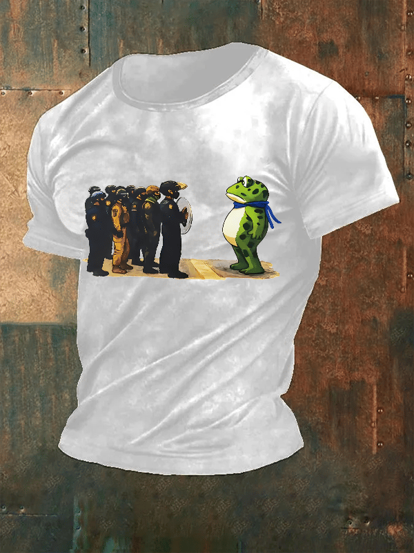 Men's Portland Frog print T-Shirt