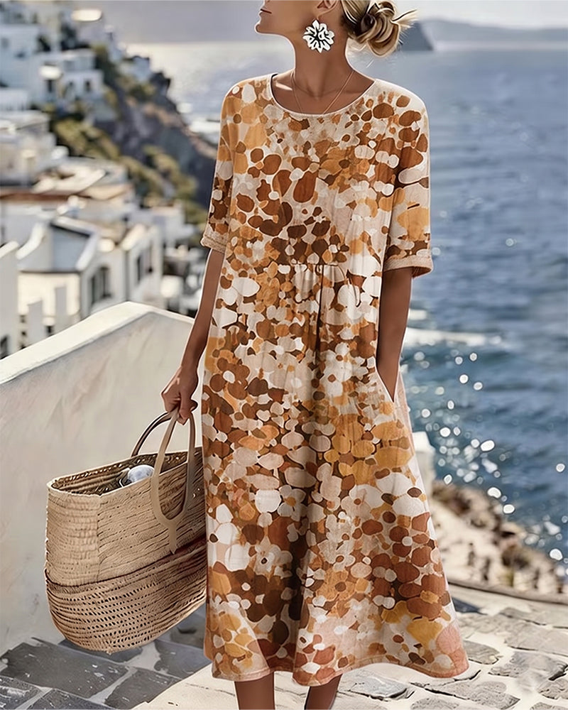 💥Summer Special 49% -Flowy Printed Dress