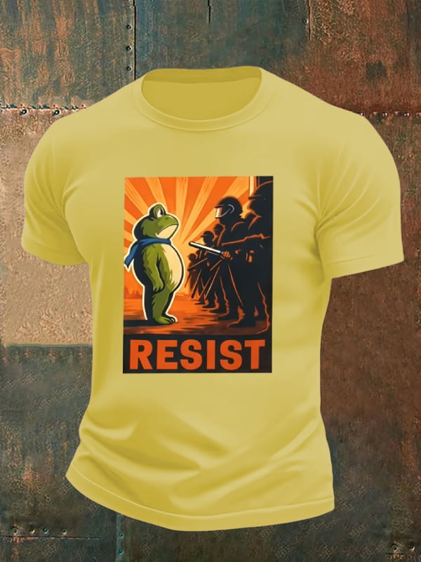 Men's Portland Frog Resist Print T-shirt