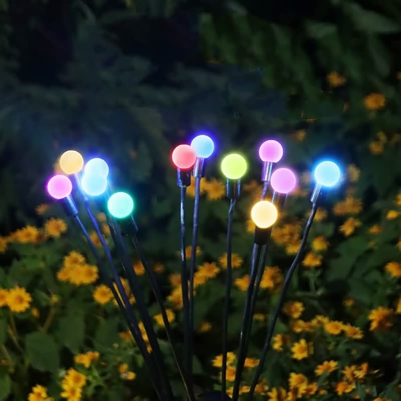 Last Day Deals - Solar Powered Firefly Garden Light