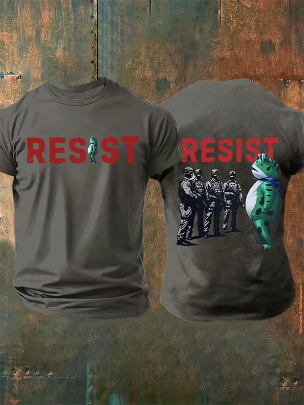 Men's Portland Frog Resist Print T-shirt