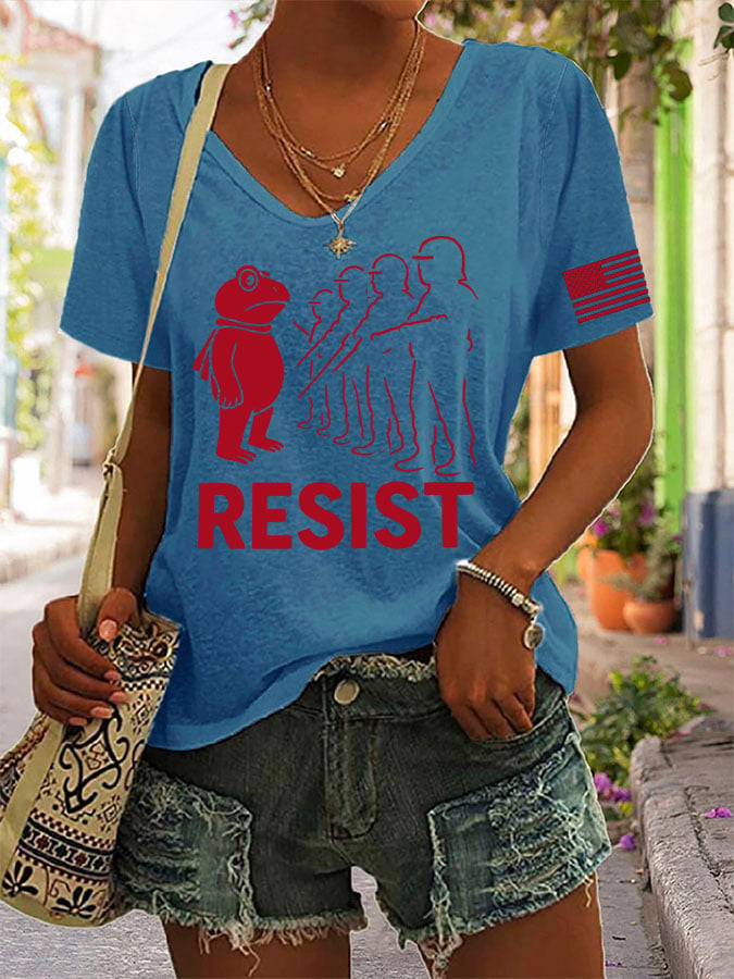 Women's casual Portland Frog T-shirt