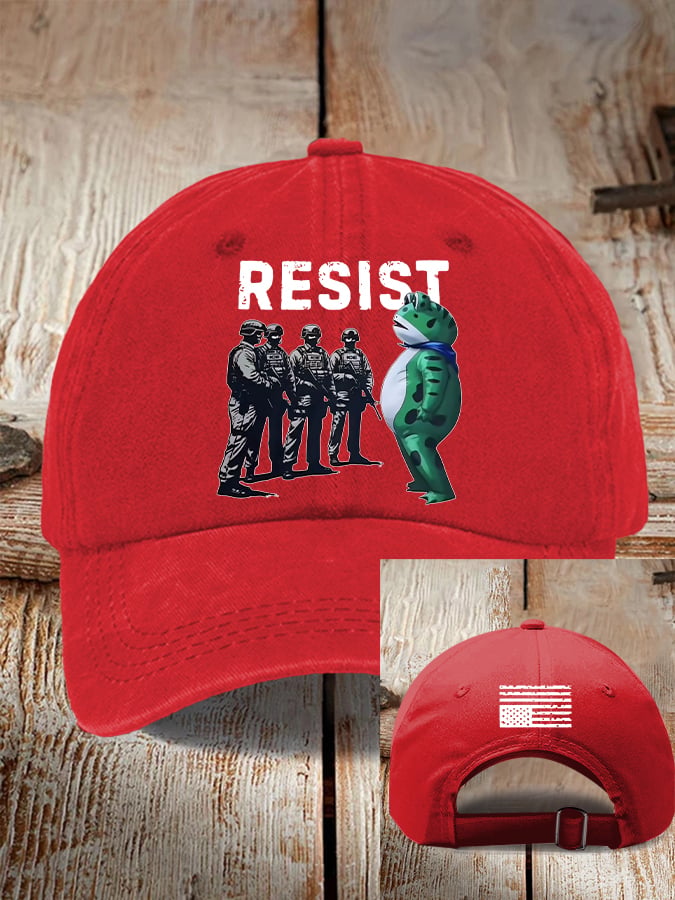 Unisex Retro Resist Frog Hat