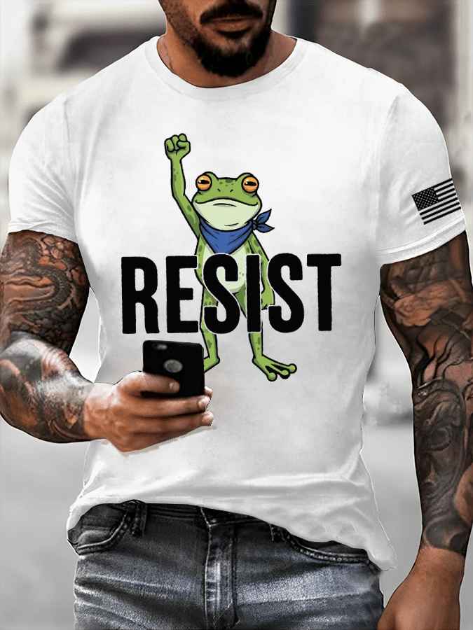 Men's FDT Printed Casual T-Shirt