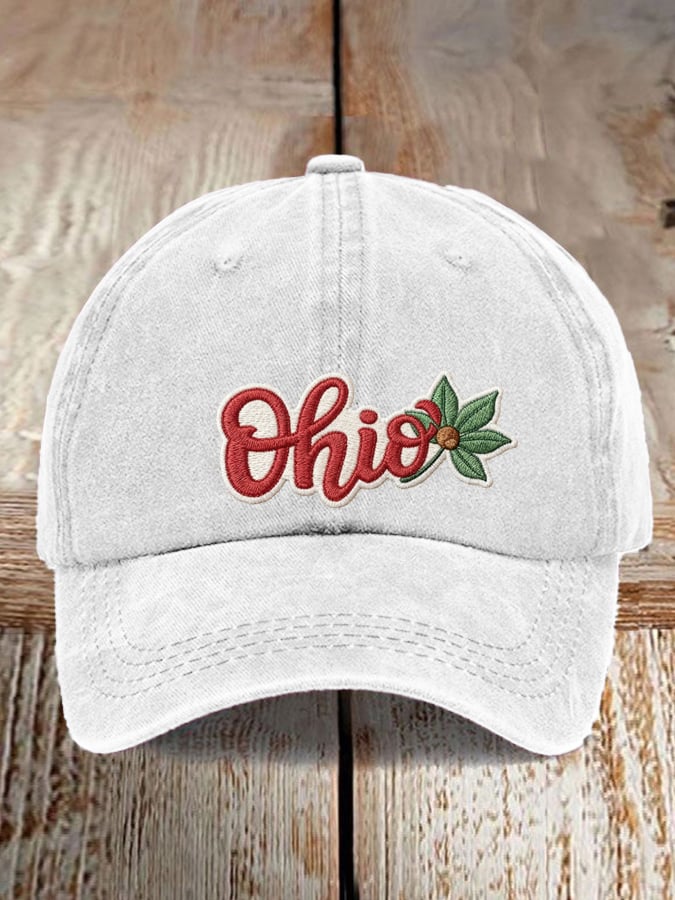 Men'S And Women'S Casual Football Print Hats