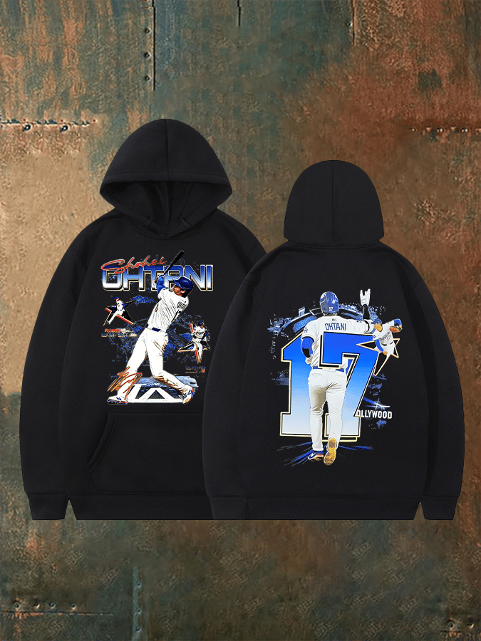 Men's Hot Print Casual Hoodie