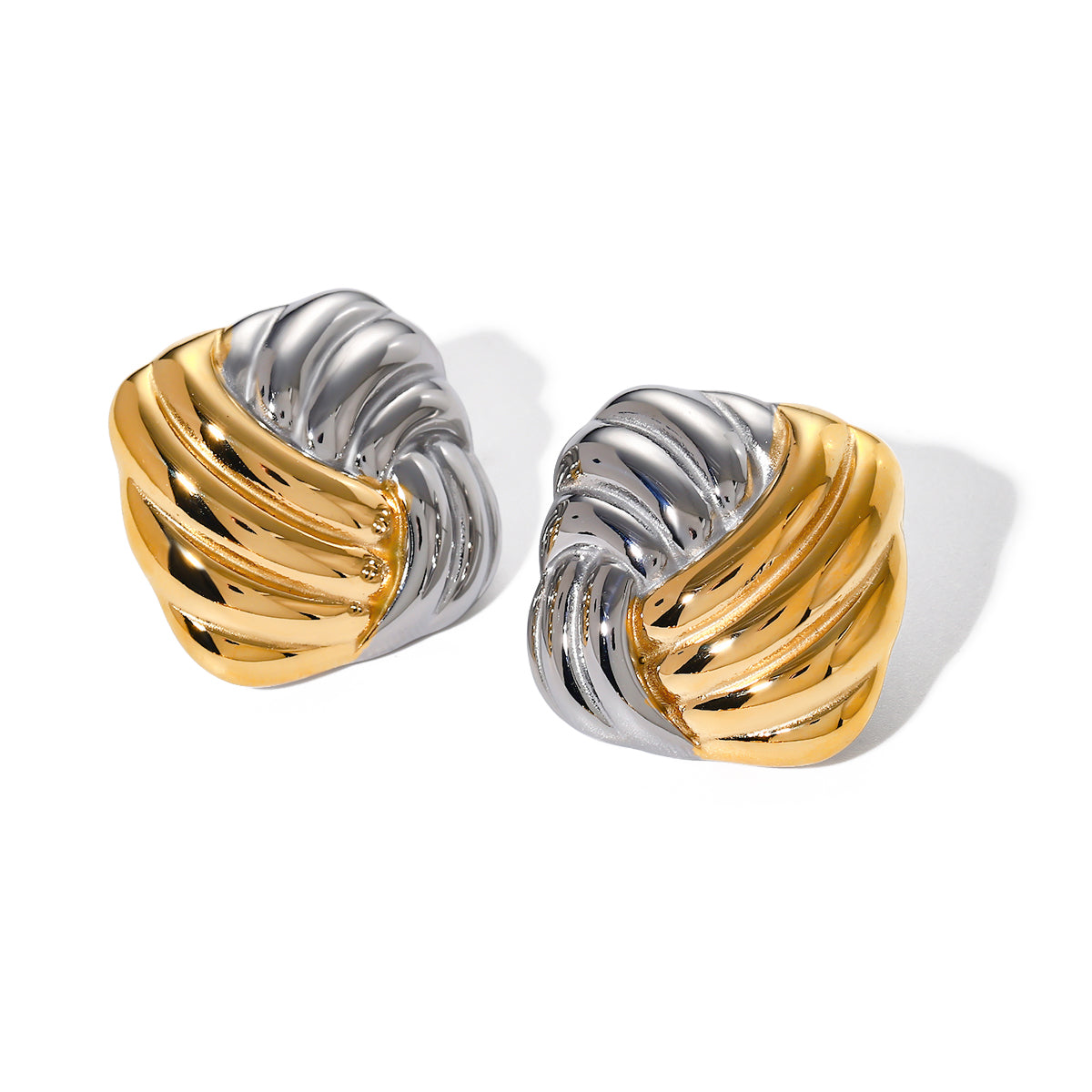 Dual Drape Earrings
