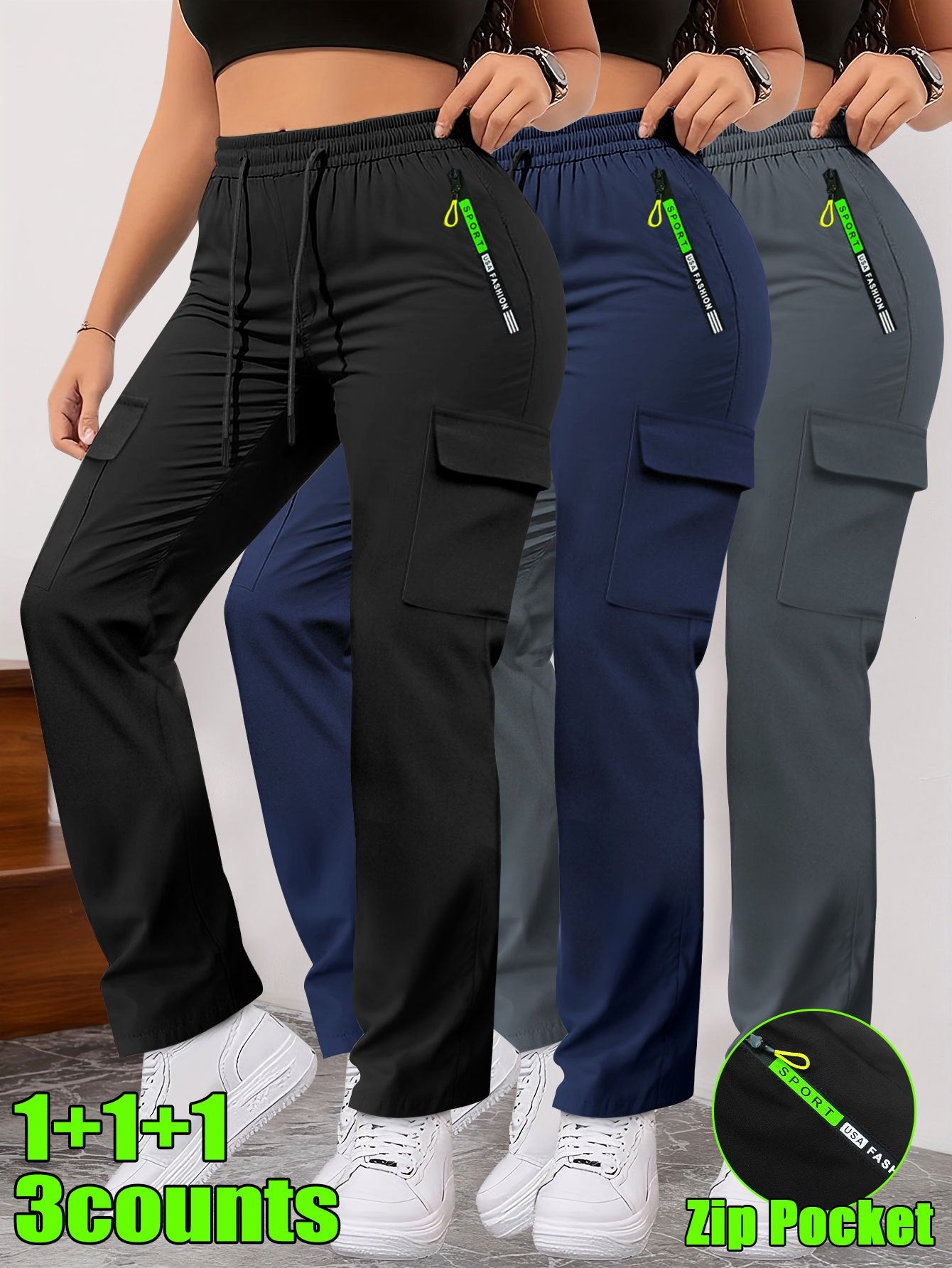 Women's Stretch Breathable Athletic Pants