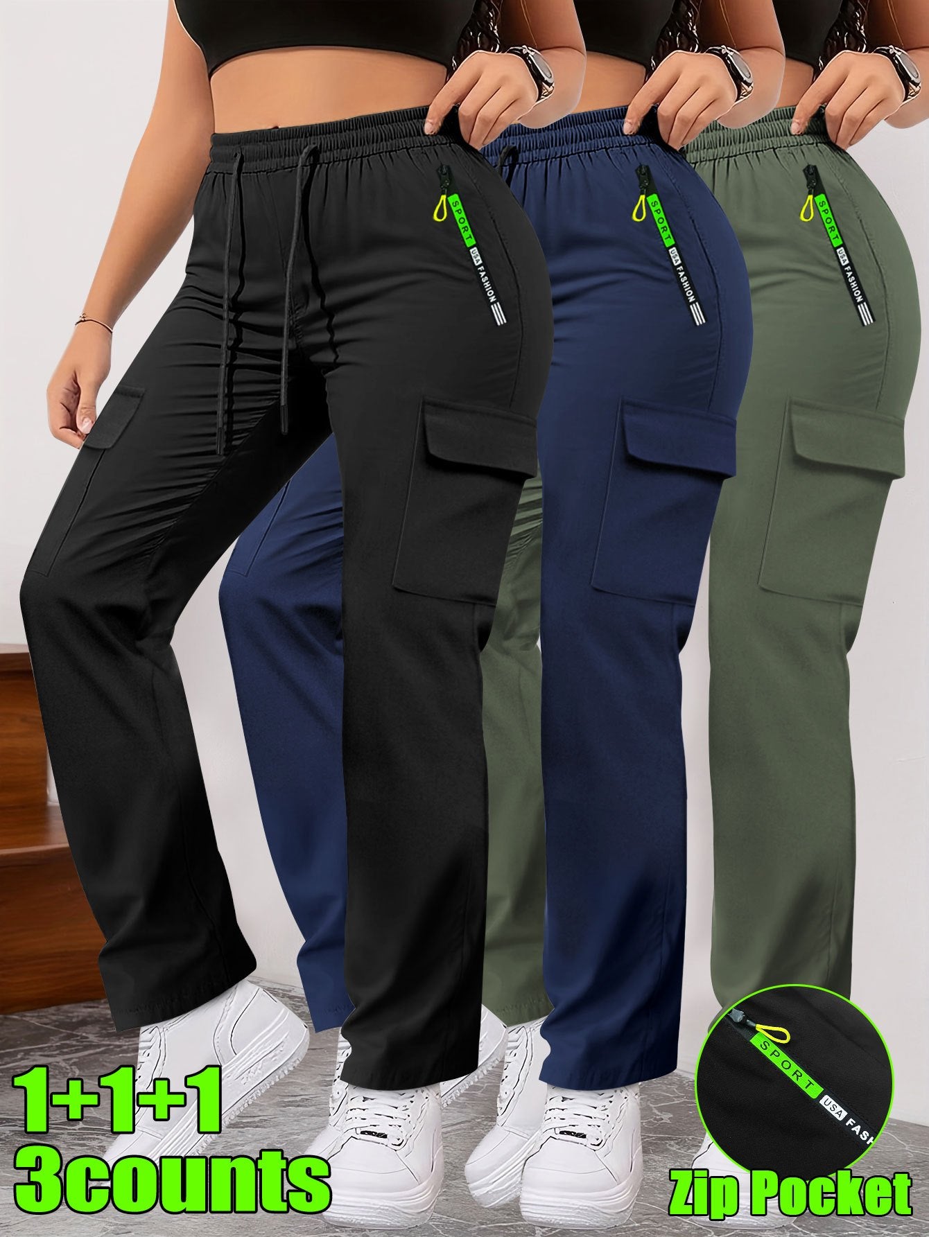Women's Stretch Breathable Athletic Pants