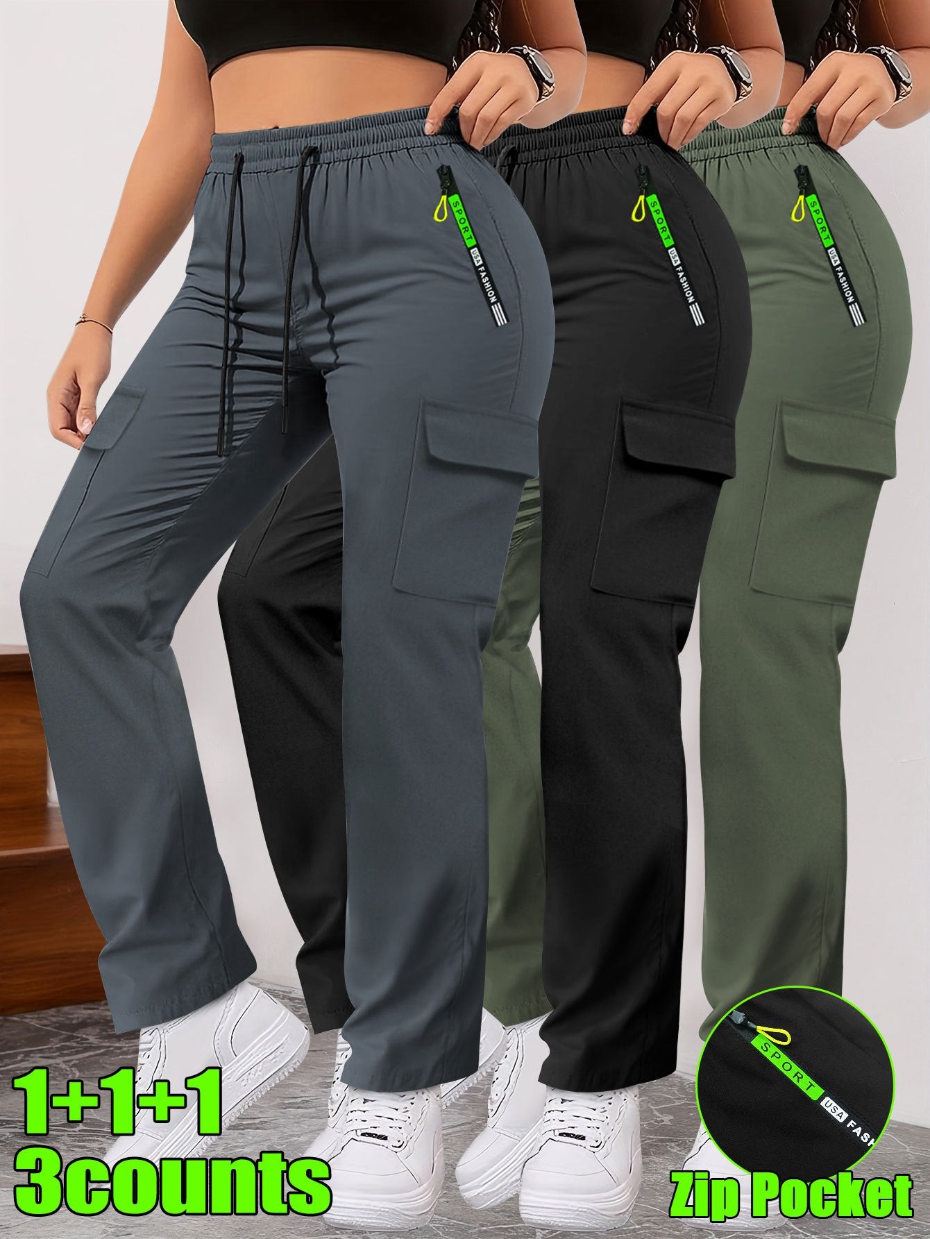 Women's Stretch Breathable Athletic Pants