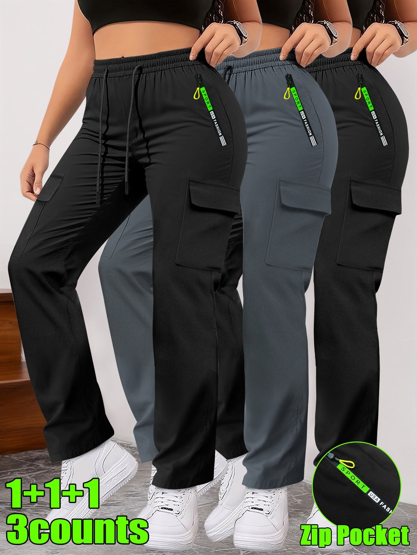 Women's Stretch Breathable Athletic Pants