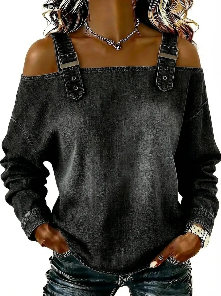 🔥New Arrivals🔥Women's sleeveless denim shirt