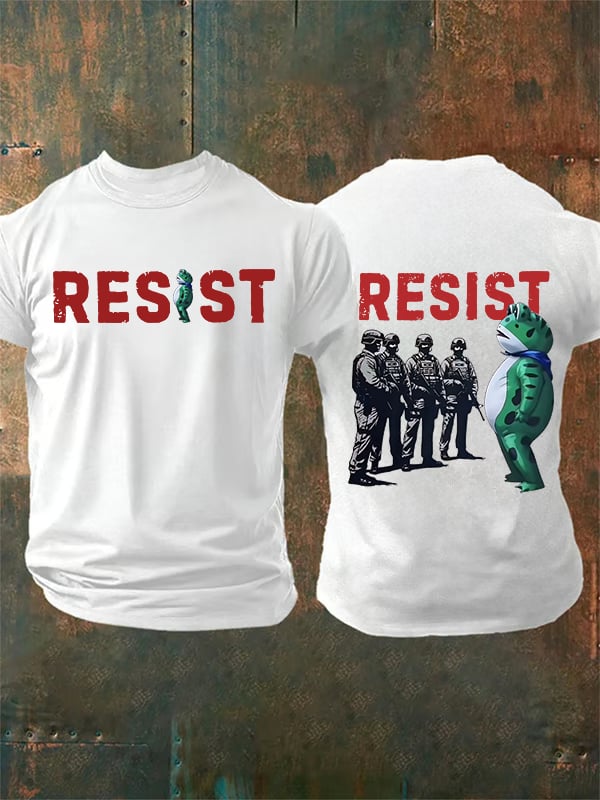 Men's Portland Frog Resist Print T-shirt
