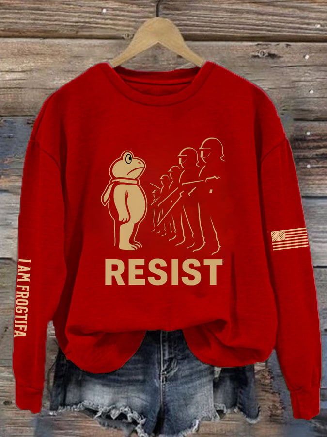 Women's FDT Print Casual Sweatshirt