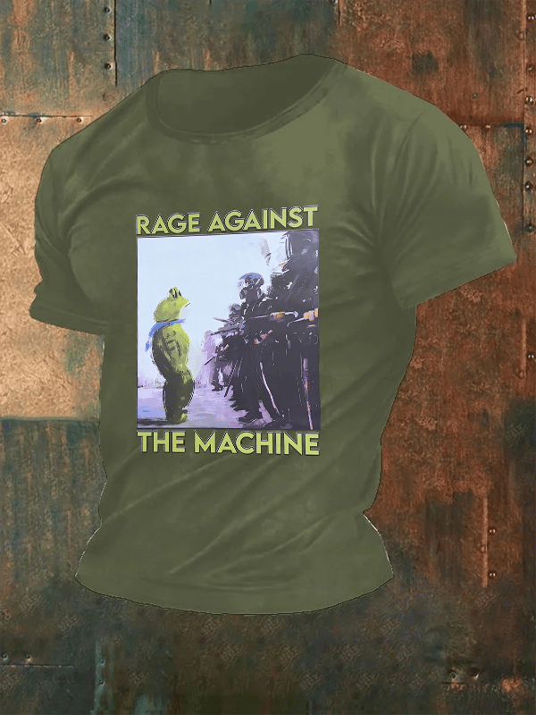 Men's Portland Frog Art Print T-Shirt