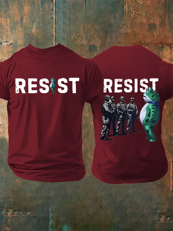 Men's Portland Frog Resist Print T-shirt