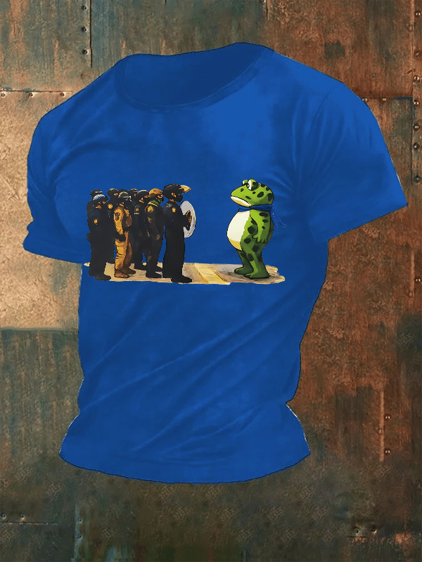 Men's Portland Frog print T-Shirt