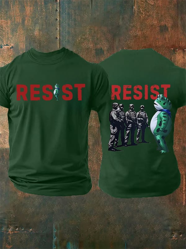 Men's Portland Frog Resist Print T-shirt