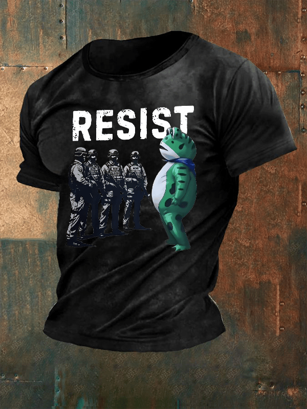 Men's Portland Frog Resist print T-Shirt
