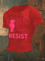 Men's  Portland Frog resist Print T-Shirt