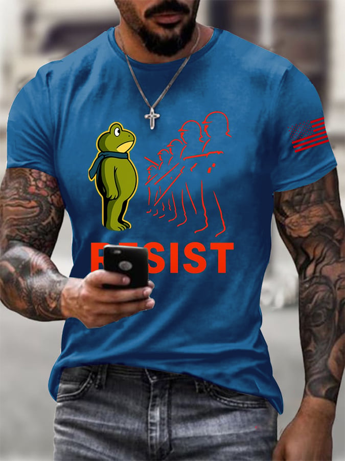 Men's FDT Printed Casual T-shirt