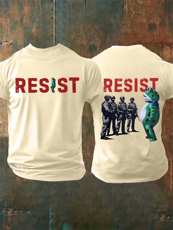 Men's  Portland Frog Resist  Print T-shirt