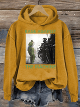Women's Frog Resistance Print Casual Hoodie