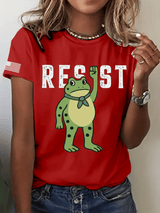 Women's FDT Print Crew Neck T-Shirt