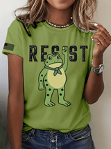 Women's FDT Print Crew Neck T-Shirt