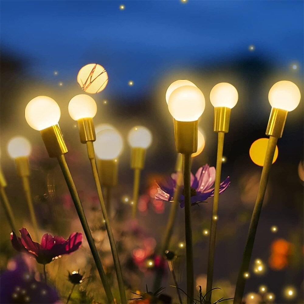 Last Day Deals - Solar Powered Firefly Garden Light
