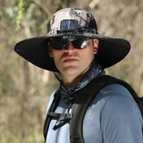 🔥Last Day Sale 49% -Wide Brim Solar Fan Outdoor Fishing Hat-Solar & USB Charging