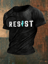 Men's  Portland Frog resist Print T-Shirt