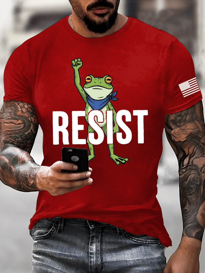 Men's FDT Printed Casual T-Shirt