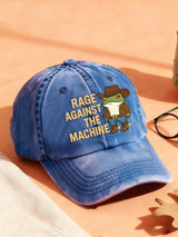 RAGE AGAINST THE MACHINE Print Vintage Baseball Cap