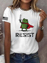 Women's FDT Print Crew Neck T-Shirt