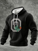 Men's Casual Football Print Sweatshirt