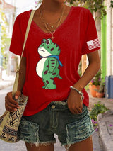 Women's casual Portland Frog  T-shirt