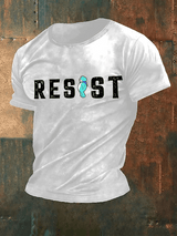 Men's  Portland Frog resist Print T-Shirt