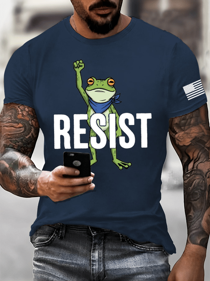 Men's FDT Printed Casual T-Shirt
