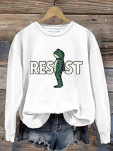 Women's FDT Print Casual Sweatshirt