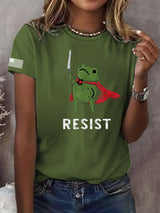 Women's FDT Print Crew Neck T-Shirt