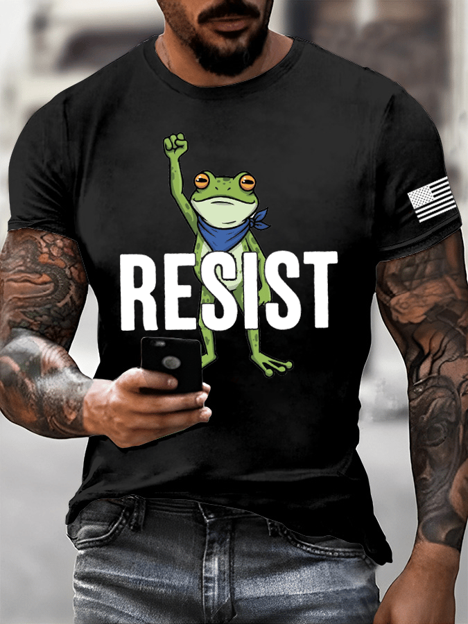 Men's FDT Printed Casual T-Shirt